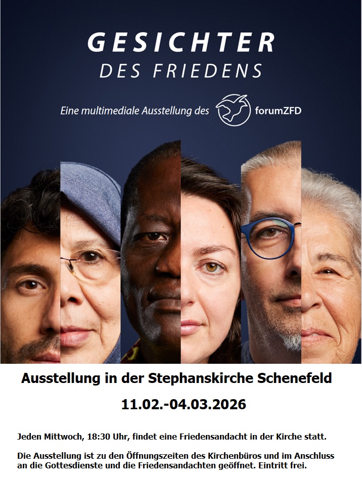 Ausstellung: Gesichter des Friedens