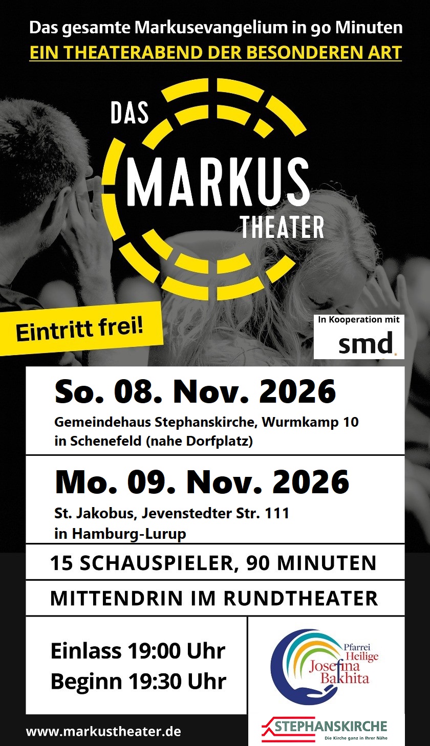 Vorstellung: Markus – Theater in Schenefeld